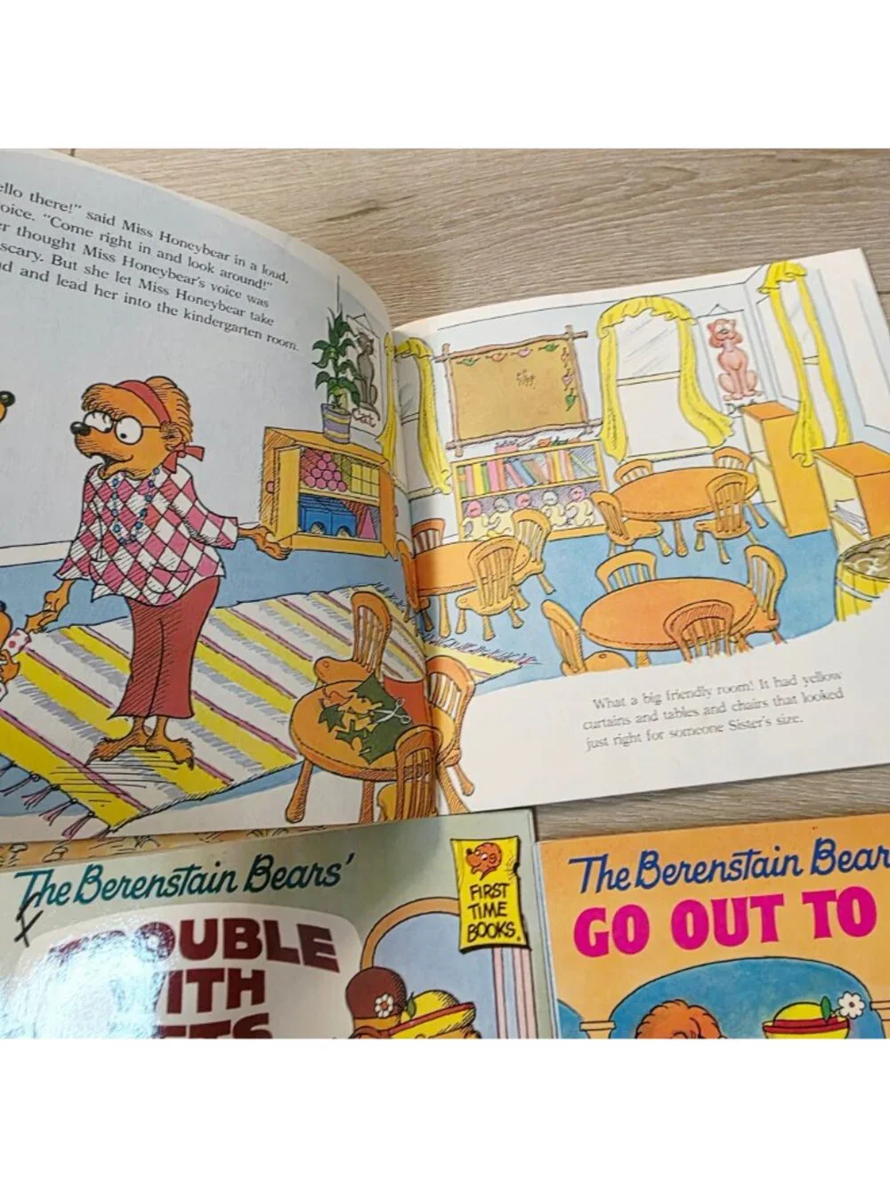 8 Mix Berenstain Bears Books HC Paperback Grandma On Wheels Bad Dream Eat School